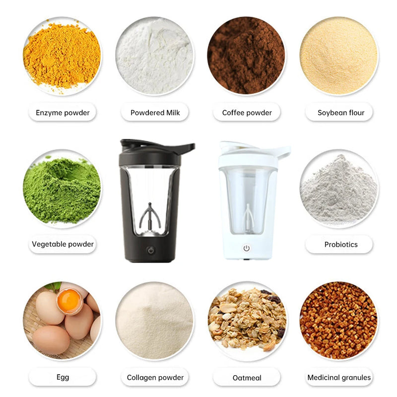 350ML Electric Protein Powder Mixing Cup