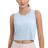 San Francisco AURA Drawstring Cutout Tank-sky