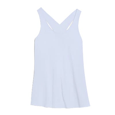 Stockholm VERVE Crisscross Scoop Neck Tank-white