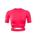 best activewear Vitesse-Vitesse-run San Francisco Intricate Short Sleeve Rose / S