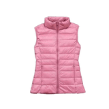best activewear Vitesse-Vitesse-run San Francisco Lightweight Down Vest, Packable Pink / 3XL