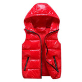 best activewear Vitesse-Vitesse-run San Francisco Puffy Vest Red / XXL / (USA size for reference - M)