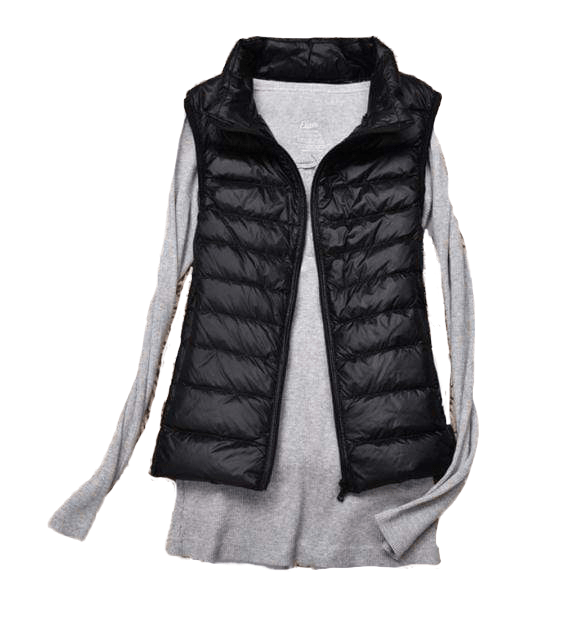 best activewear Vitesse-Vitesse-run San Francisco Ultralight Down Vest, Packable Black / XXL