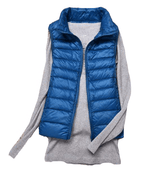 best activewear Vitesse-Vitesse-run San Francisco Ultralight Down Vest, Packable Blue / L