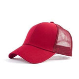 best activewear Vitesse-Vitesse-run Stockholm Ponytail Cap Crimson / Adjustable