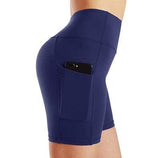 best activewear Vitesse-Vitesse-run Tokyo Tight Shorts, 8 inch Inseam Blue / XL