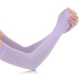 best activewear Vitesse-Vitesse-run UV Protection Running Arm Sleeves Lavender
